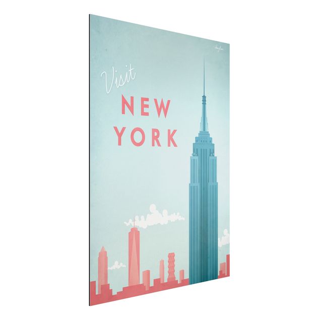 Wanddeko Küche Reiseposter - New York