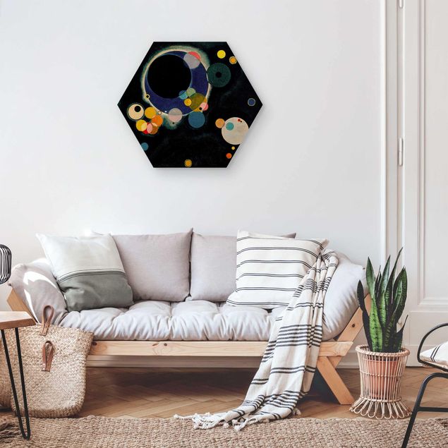 Wanddeko Küche Wassily Kandinsky - Skizze Kreise