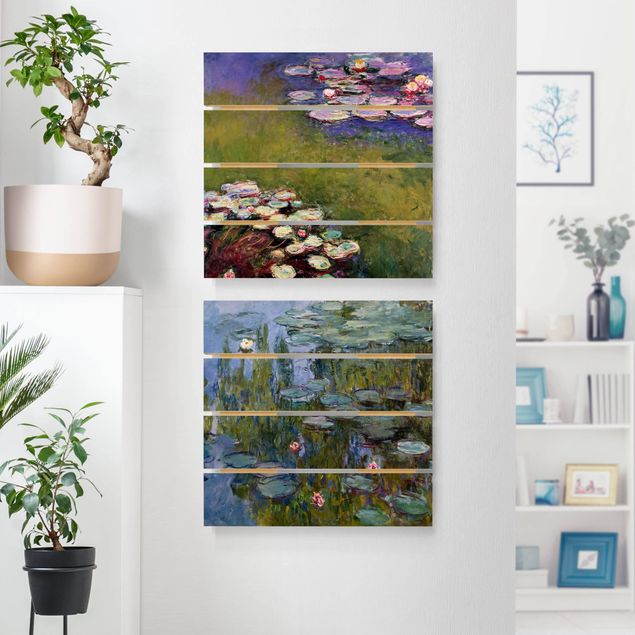 Impressionismus Bilder Claude Monet - Seerosen Set