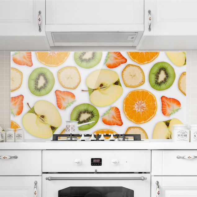 Küche Dekoration Bunter Obst Mix