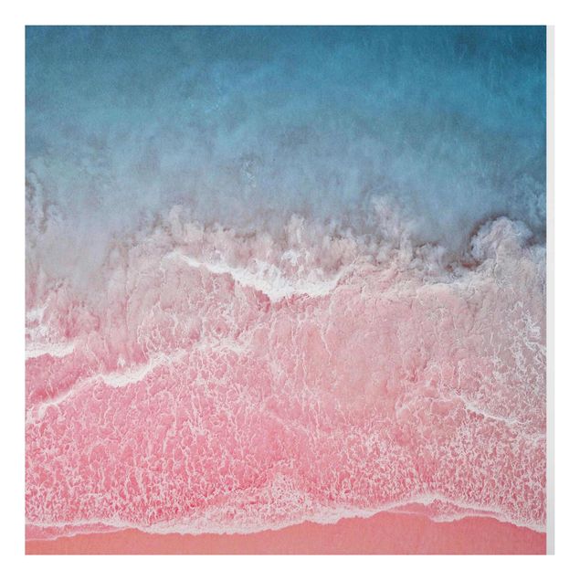 Wandbilder Landschaften Ozean in Pink