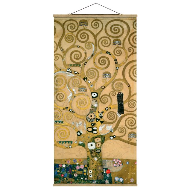 Wandbilder Bäume Gustav Klimt - Der Lebensbaum
