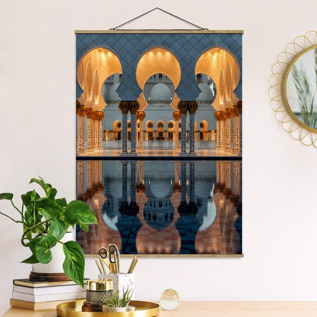 Wanddeko Küche Reflexionen in der Moschee