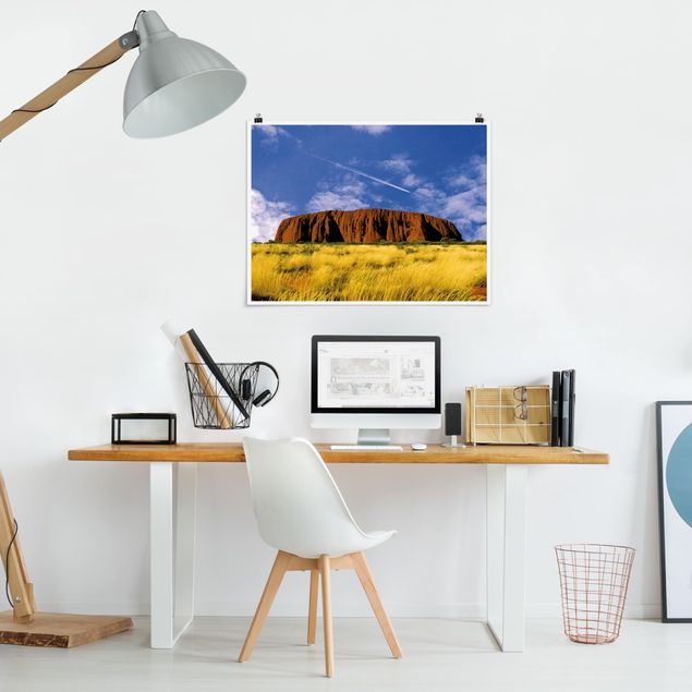 Wandbilder Landschaften Uluru