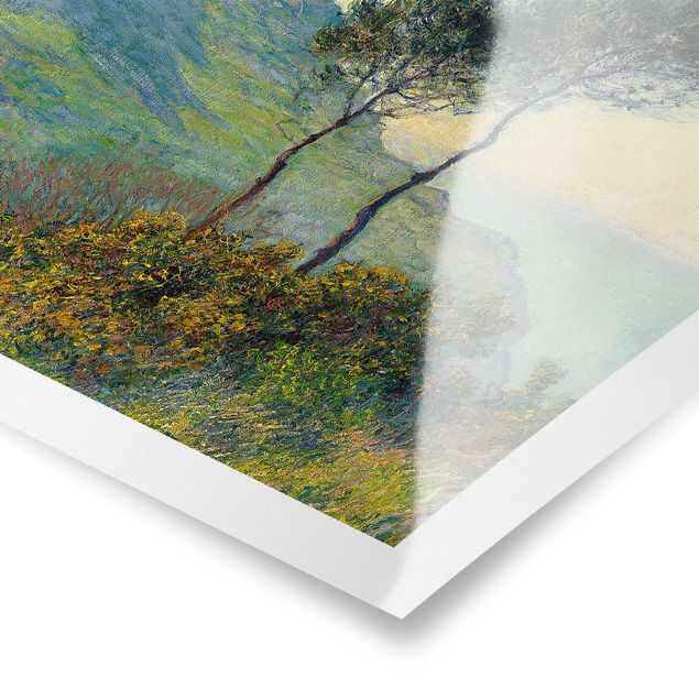Poster Natur Claude Monet - Varengeville Abendsonne