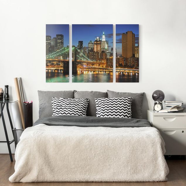Leinwandbilder New York Manhattan Panorama