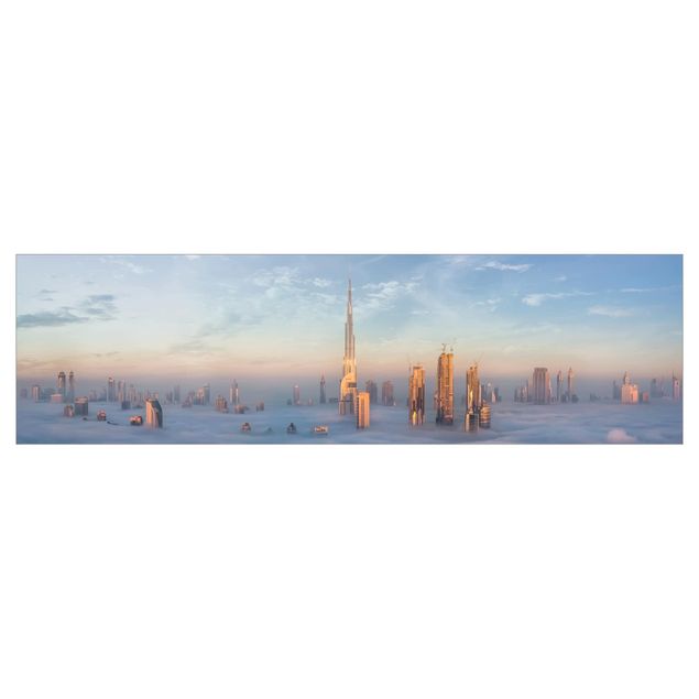 Küchenrückwand - Dubai über den Wolken