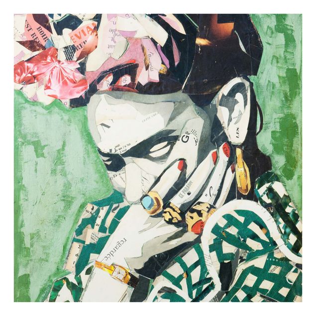 Kunstdrucke kaufen Frida Kahlo - Collage No.3