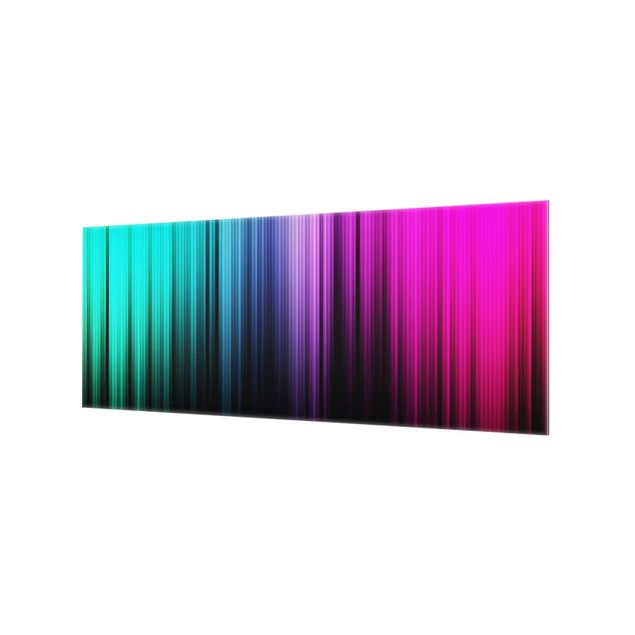 Spritzschutz Glas - Rainbow Display - Panorama - 5:2