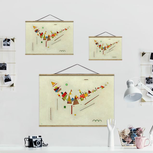 Wandbilder Modern Wassily Kandinsky - Winkelschwung
