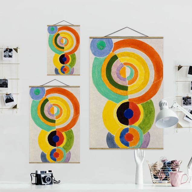 Wandbilder Bunt Robert Delaunay - Rhythmus I