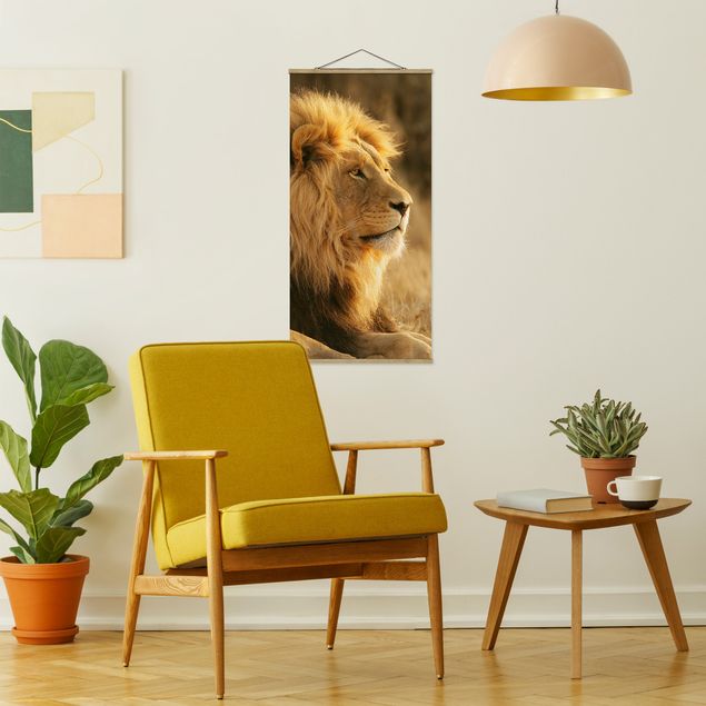 Wandbilder Löwen Löwenkönig