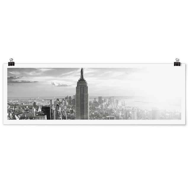 Poster Skylines Manhattan Skyline