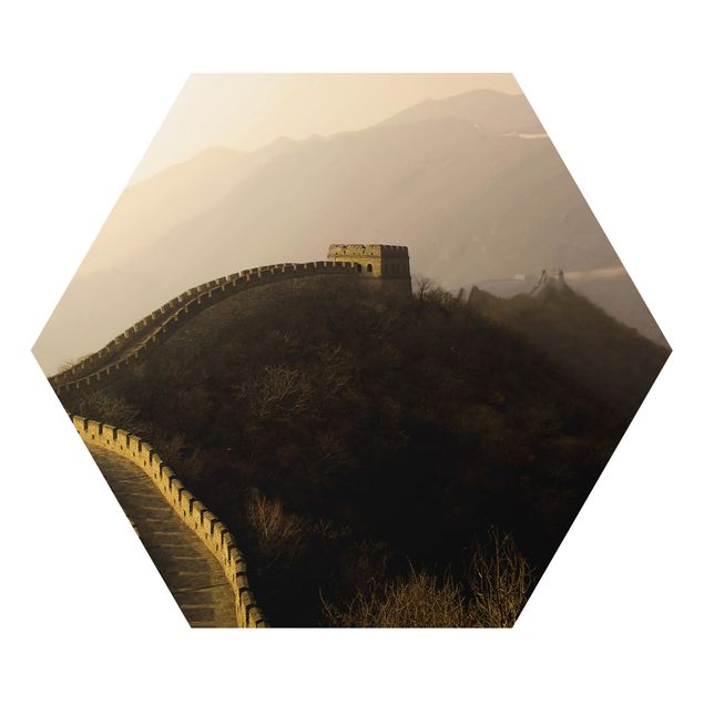 Wandbilder Architektur & Skyline Sonnenaufgang über der chinesischen Mauer