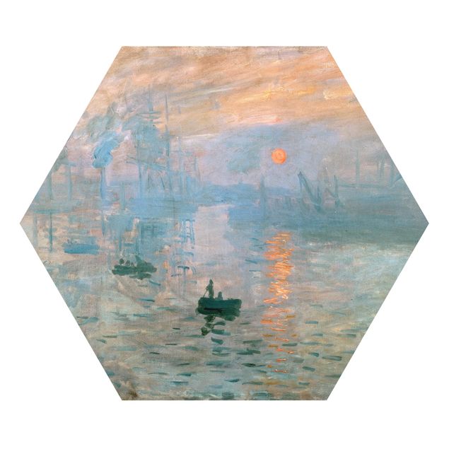 Wandbilder Kunstdrucke Claude Monet - Impression