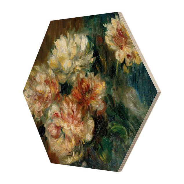 Bilder Auguste Renoir - Vase Pfingstrosen