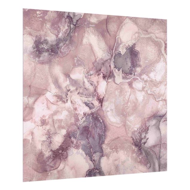 Andrea Haase Bilder Farbexperimente Marmor Violett