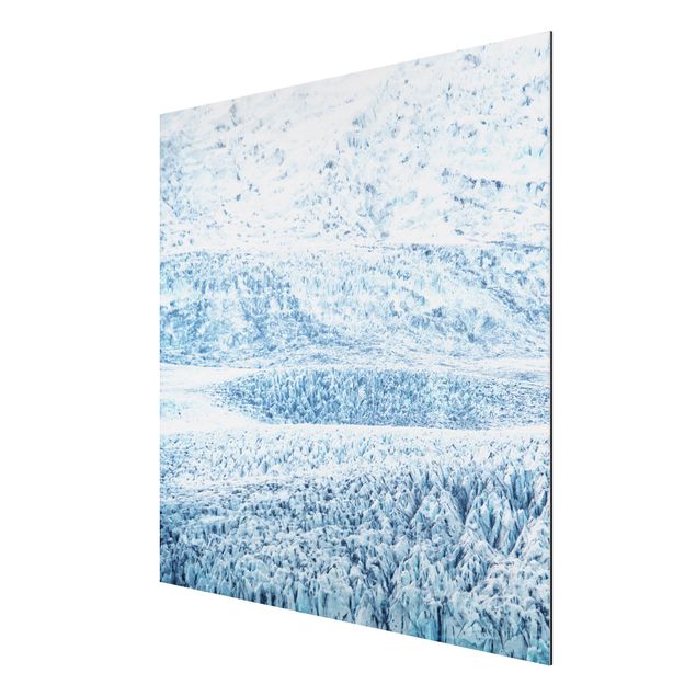 Wandbilder Natur Isländisches Gletschermuster