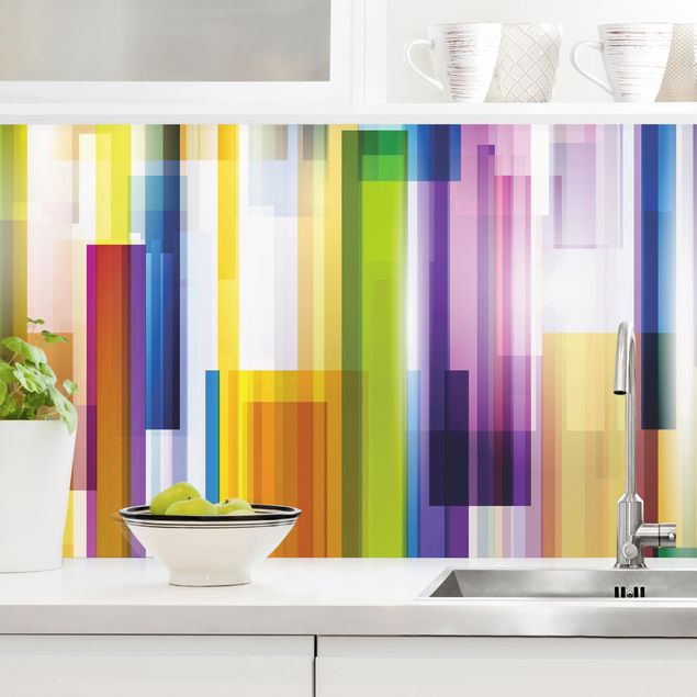 Küchen Deko Rainbow Cubes II