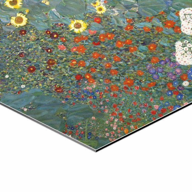 Wandbilder Kunstdrucke Gustav Klimt - Im grünen Garten
