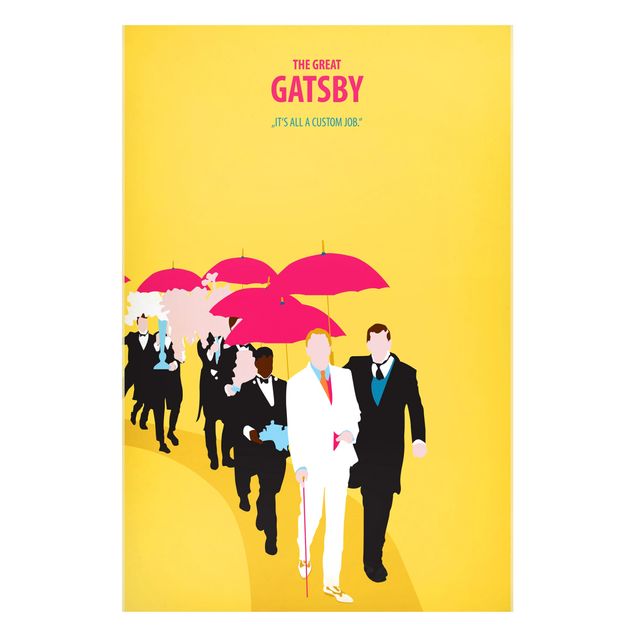 Wandbilder Kunstdrucke Filmposter The great Gatsby II
