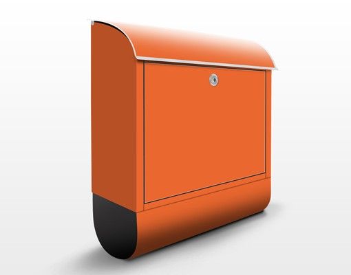 Briefkasten orange Colour Orange
