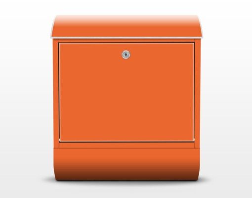 Briefkasten Design Colour Orange