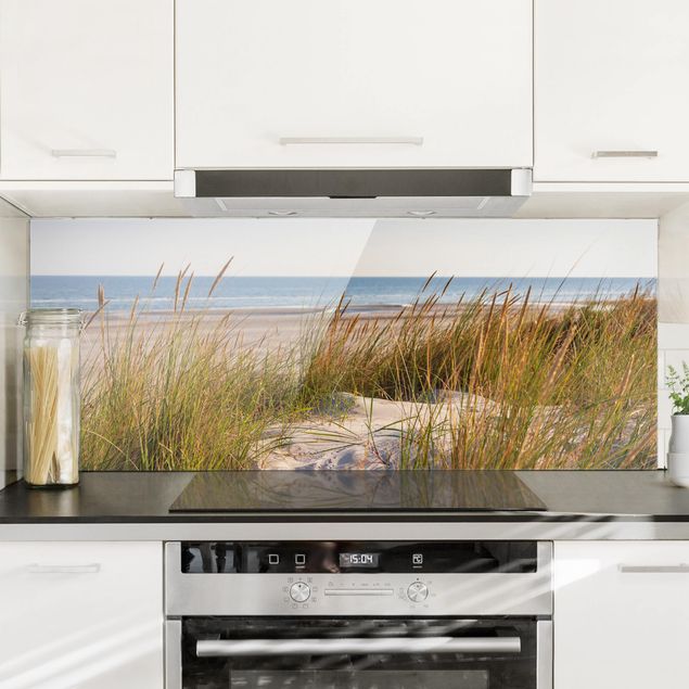 Küche Dekoration Stranddüne am Meer