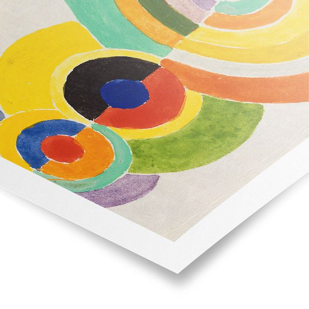 Wandbilder Kunstdrucke Robert Delaunay - Rhythmus I