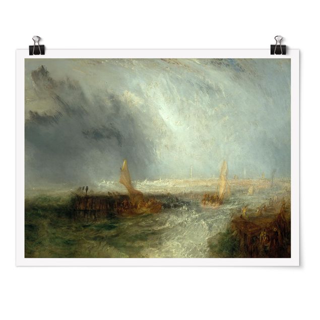 Wandbilder Landschaften William Turner - Ostende