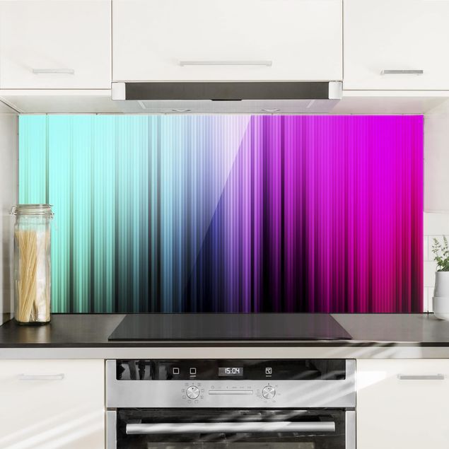 Wanddeko Küche Rainbow Display