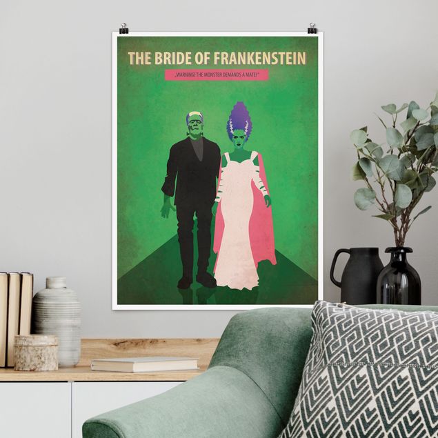 Wanddeko Küche Filmposter The Bride of Frankenstein