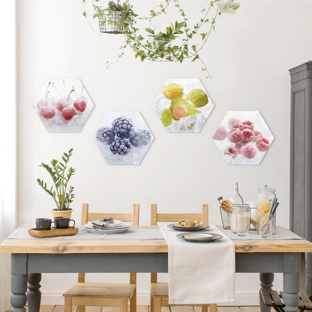 Wandbilder Modern Gefrorene Früchte