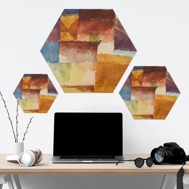 Hexagon Bilder Paul Klee - Einöde