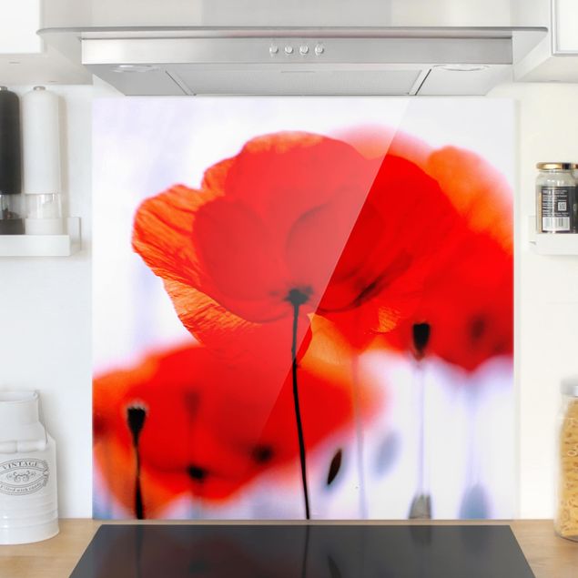 Wanddeko Küche Magic Poppies