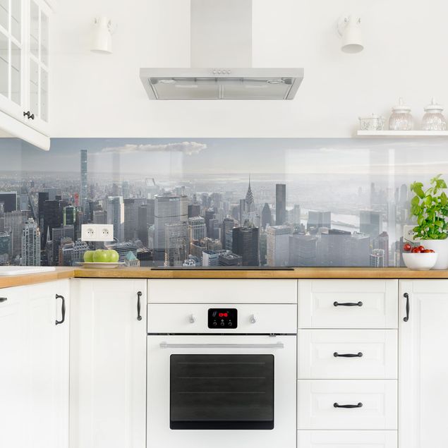 Glasrückwand Küche Upper Manhattan New York City