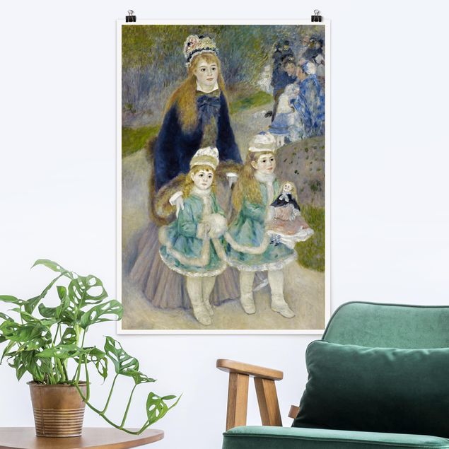 Küchen Deko Auguste Renoir - Mutter und Kinder