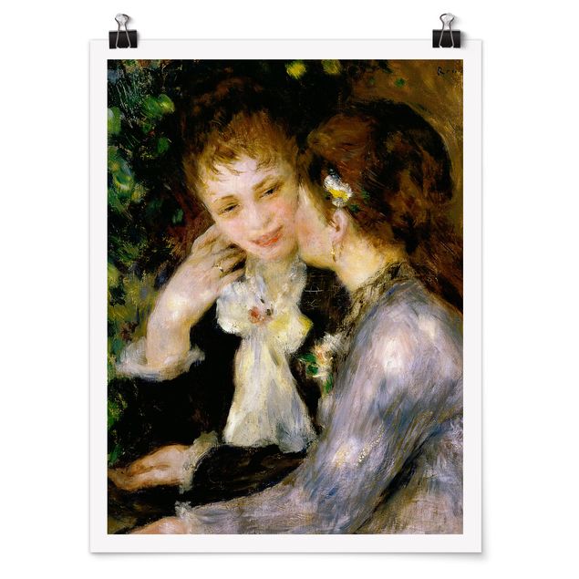 Poster Kunstdruck Auguste Renoir - Bekenntnisse