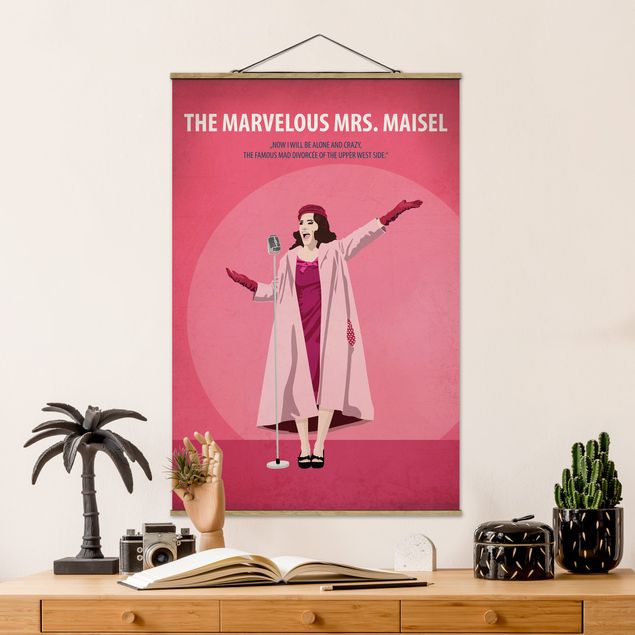 Küchen Deko Filmposter The marvelous Mrs Maisel