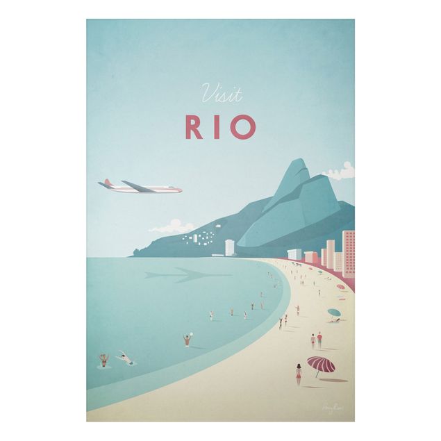 Wandbilder Landschaften Reiseposter - Rio de Janeiro