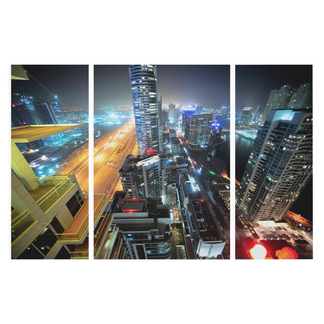 Wandbilder Modern Dubai Lights