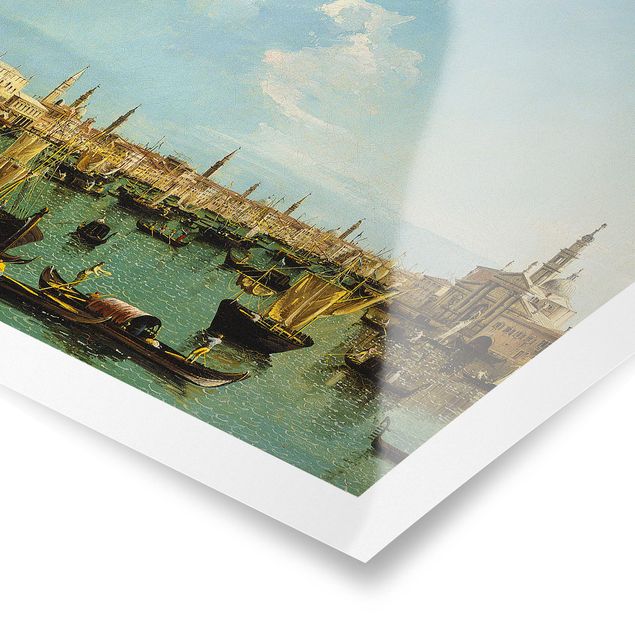 Kunstdrucke Poster Bernardo Bellotto - Bacino di San Marco Venedig