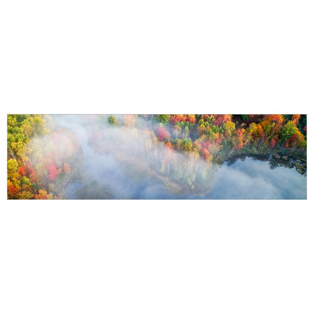 Küchenrückwand - Luftbild - Herbst Symphonie