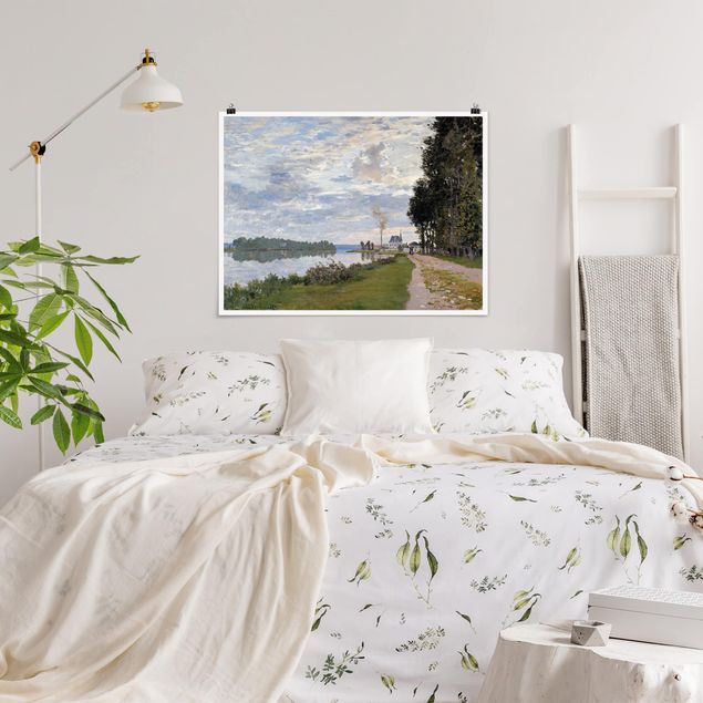 Bilder Impressionismus Claude Monet - Ufer Argenteuil