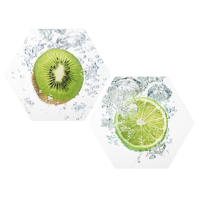 schöne Bilder Kiwi and Lime Bubbles