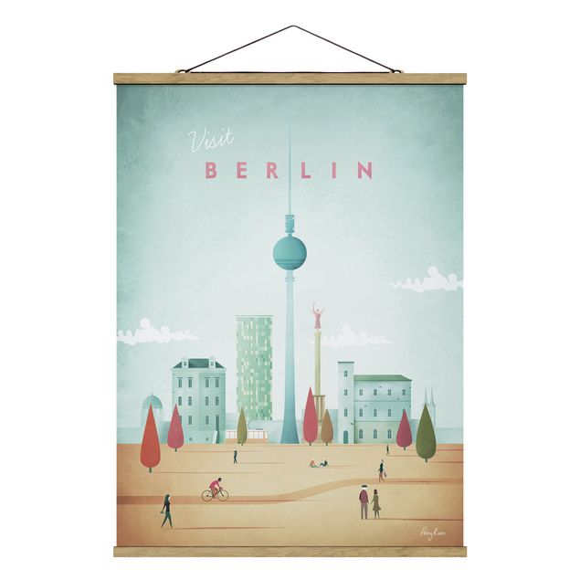 Wandbilder Kunstdrucke Reiseposter - Berlin