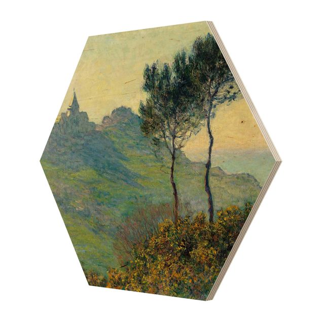 schöne Bilder Claude Monet - Varengeville Abendsonne