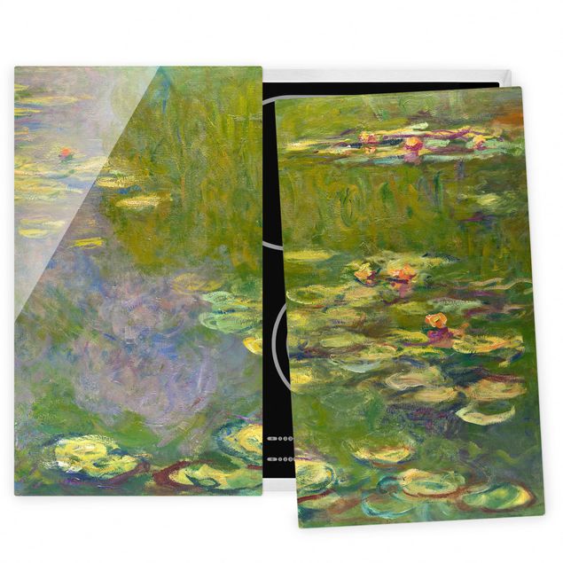 Wanddeko Küche Claude Monet - Grüne Seerosen