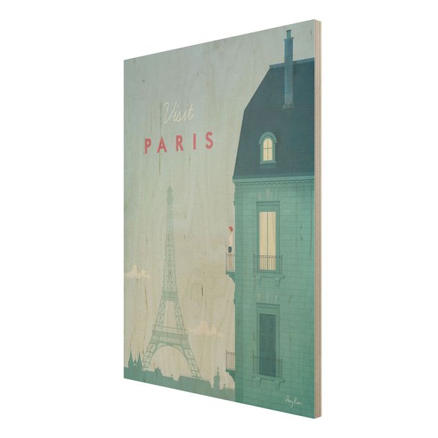 Henry Rivers Kunstdrucke Reiseposter - Paris