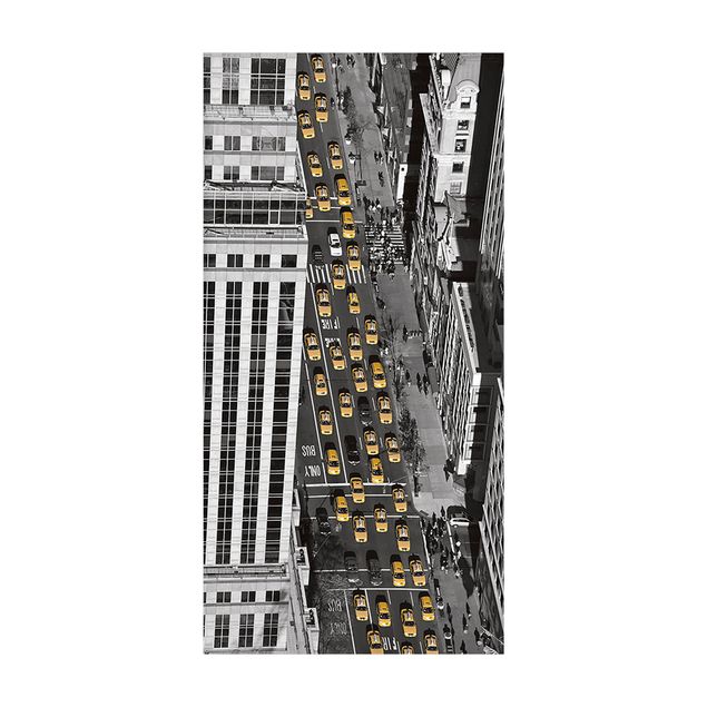Moderner Teppich Taxiverkehr in Manhattan